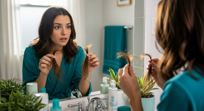 Comprendre la différence entre cheveux secs et abîmés - Piuma Bianca