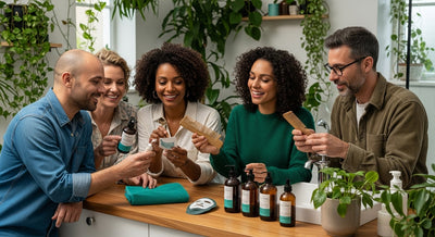 vegan haircare, natural beauty, eco-friendly routine