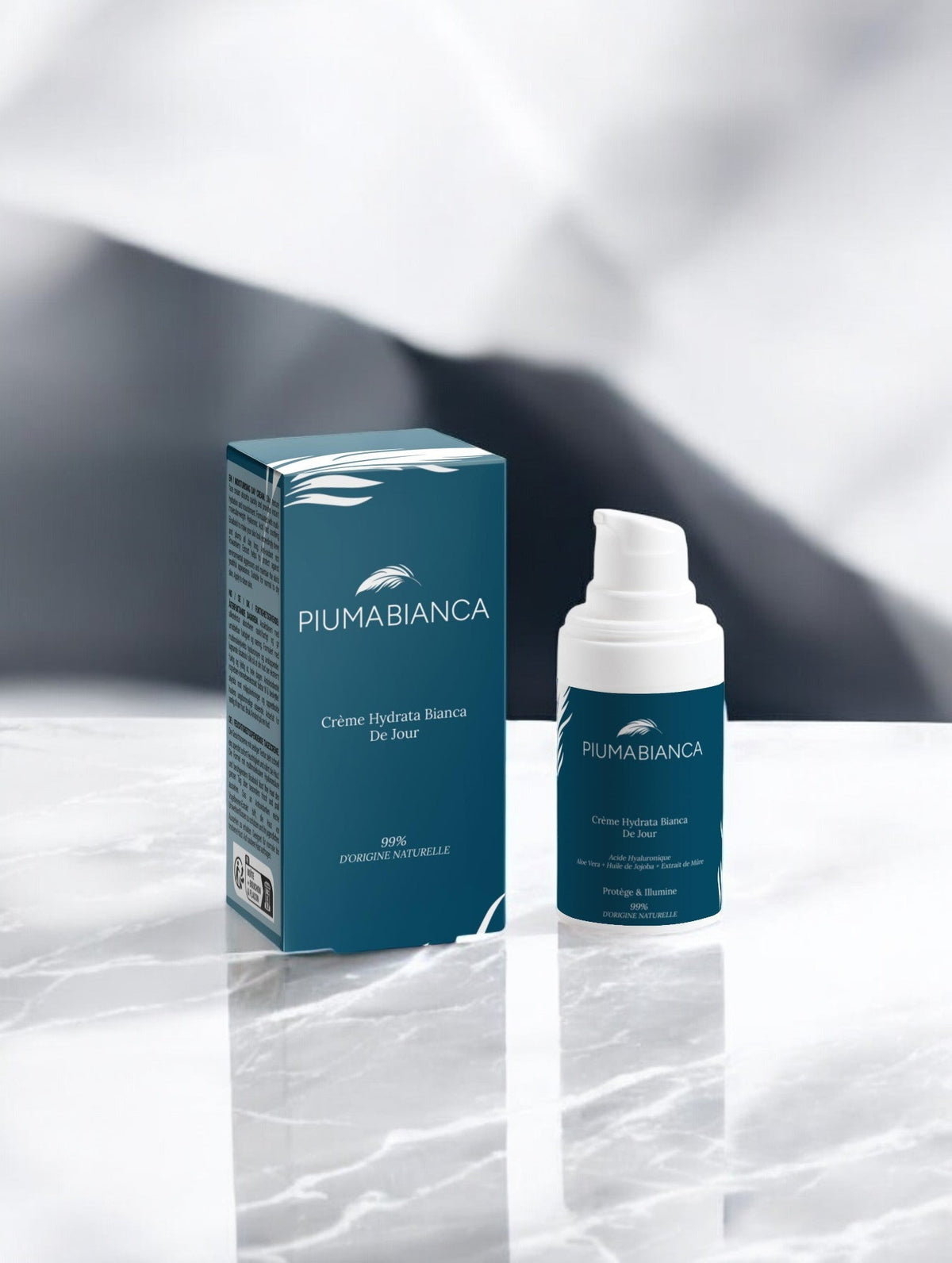Crème Hydrata Bianca - Crème de Jour Hydratante - Piuma Bianca